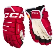 Hokejske rokavice CCM Tacks 4 ROLL PRO 3 Red Senior 15 palcev