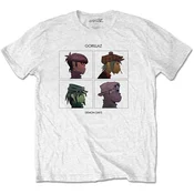 Gorillaz Demon Days White 2XL Majica