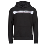 Tommy Hilfiger Sportske majice MONOTYPE STRIPE Crna