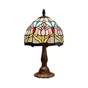 Brilagi - Tiffany vitražna stona lampa LORAS 1xE14/40W/230V
