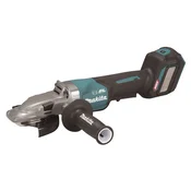 MAKITA Aku úhlová bruska s plochou hlavou 125mm Li-ion XGT 40V, Makpac GA056GZ01