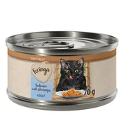 Ekonomicno pakiranje Feringa Juicy Fillet 24 x 70 g - Losos s kozicama