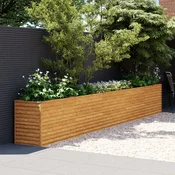 Povišena vrtna gredica 482x50x69 cm Corten celik