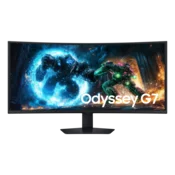 Samsung Gaming monitor Odyssey G7 LS40FG750EUXEN WUHD, 40”, 5120x2160, VA, 180 Hz, Crni
