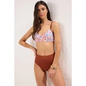 Trendyol Milla Ženski kupaci kostim Tbess25Bt00124, Roze