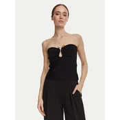 Guess Top W6YR37 Z1042 Črna Slim Fit