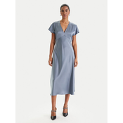 Marella Cocktail obleka Falange 2613221201 Svetlo modra Regular Fit