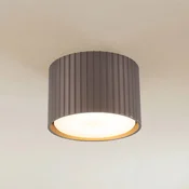 TK Lighting Downlight Ferro, rjav, plastika, višina 6 cm, GX53 - Dnevna soba/jedilnica - Sodobni - rjava