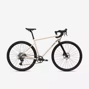 VAN RYSEL Sram APEX 1x12v, GRVL AF gravel kolo - bež XS