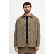 Srajca iz rebrastega žameta Armani Exchange