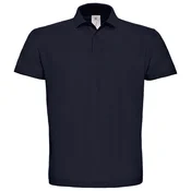 MAJICA KRATKI RUKAVI POLO B&C ID.001 180G TAMNO PLAVA 3XL