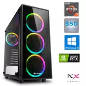 Namizni računalnik PCX EXTIAN EX7 R7 5700G/16GB/SDD1TB/RTX3060 12GB/W10Home