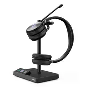 YEALINK WH62 Dvojna baza DECT s slušalkami za dve ušesi za ekipe