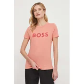 BOSS Orange  Bombažna kratka majica  C_Elogo_5