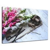 shumee Platno Flora Snapdragons 120x80 cm Cvetlični šopek