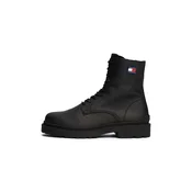Gležnjarji Tommy Jeans Tjm Lace Up Tumbled High EM0EM01631 Črna