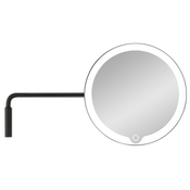LED montiran na zid kozmetičko ogledalo MODO Blomus crno