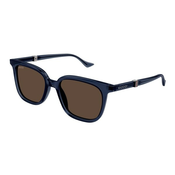 Gucci GG1493S 004 ONE SIZE (54) Modra/Rjava