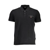 NAPAPIJRI POLO SHORT SLEEVE MEN BLACK