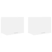 Vidaxl Viseča omarica 2 szt. Bela 50 x 31 x 40 cm Konstruiran les