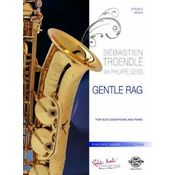 TROENDLE/GEISS:GENTLE RAG ALTO SAXOPHONE & PIANO