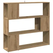 Vidaxl Knjižna omara/razdelilnik sob Artisan Oak 100x24x94 cm