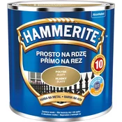 Hammerite barva za kovino Straight to Rust zlata, sijajna 0,25 l