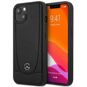 MERCEDES Mercedes Leather Urban Line - Ohišje za iPhone 15 Plus (črno)