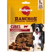 Pedigree Ranchos™ Cubes z govedino - 70 g