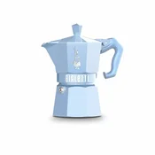 BIALETTI Italijanski Kuhalnik za Kavo Bialetti MOKA EXCLUSIVE Modra Aluminij 3 Ce?ti
