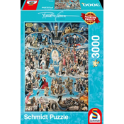 Sestavljanka puzzle 3000 delna Schmidt Casaro Hollywood XXL