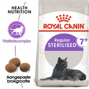 Royal Canin Suva hrana za odrasle macke Sterilised +7 - 1.5kg.