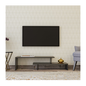 TV miza OVIT 45x120 cm antracit/črna