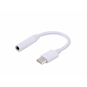 slomart savio ak-35 adapter (vtičnica tipa c - 3,5 mm stereo jack; 0,12 m; bela barva)
