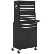 Homestar Orodjarna 3-v-1 modularna 695x33x133 cm črna