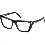 Tom Ford Blue Block Muški/Ženski okvir za dioptrijske naocare 0FT6047-B 154, Crni