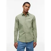 Tommy Jeans Srajca Original DM0DM04405 Zelena Slim Fit