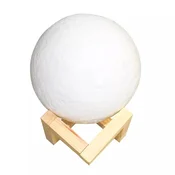 Nočna lučka v obliki lune - Moonlamp 15cm RGB