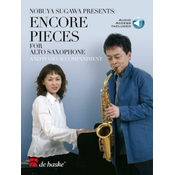 NOBUYA SUGAWA PRESENTS:ENCORE PIECES ALTO SAXOPHONE AND PIANO + AUDIO ACCESS