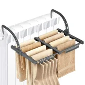 Vilde Kovinski sivi raztegljivi sušilnik perila za radiator 32,5-60x35 cm