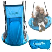 slomart LEAN SPORT Šotor za gnezdo gugalnico, modri, 90-100cm