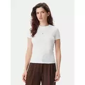 Tommy Jeans Majica kremna/bela