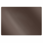 Decormat Podloga za stol Rjava barva 120x90 cm 15 cm
