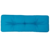 Vidaxl Blazina za kavč iz palet svetlo modra 120x40x12 cm blago