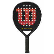 Padel reket Wilson Pro Staff V2 Team - black/red