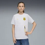 Borussia Dortmund PumaTECH Pocket Tee Youth, Gray, Size 11-12Y, Clothing