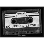 Metallica No Life Til Leather Šivalni obliž Črna