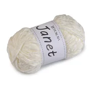 Pletenina Janet 100 g - kremasta svetla