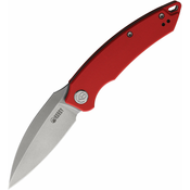 Kubey Leaf Linerlock Red