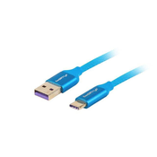 LAE Lanberg CA-USBO-21CU-0010-BL USB cable USB 2.0 1 m USB A USB C Blue